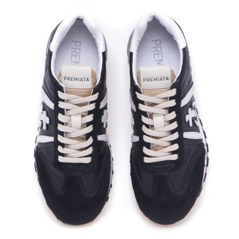 Premiata Lucy sneaker in leather and ponyskin - 5