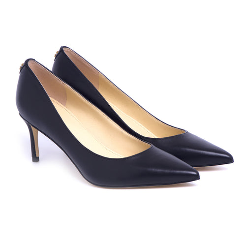 Guess decolletè in leather with 70 mm heel - 2