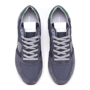 Philippe Model Trpx sneaker in suede and fabric - 5