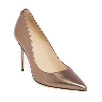 Guess decolletè in laminated leather with 100 mm heel - 4