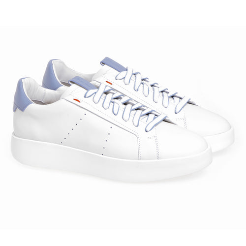 Santoni „breiter“ Ledersneaker - 2