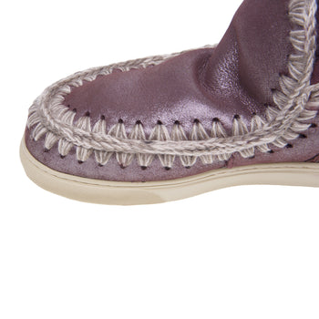 Boot Mou Eskimo Sneaker in camoscio microglitter - 4