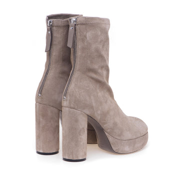 Vic Matiè ankle boot in suede with 135 mm heel and stretch upper - 3