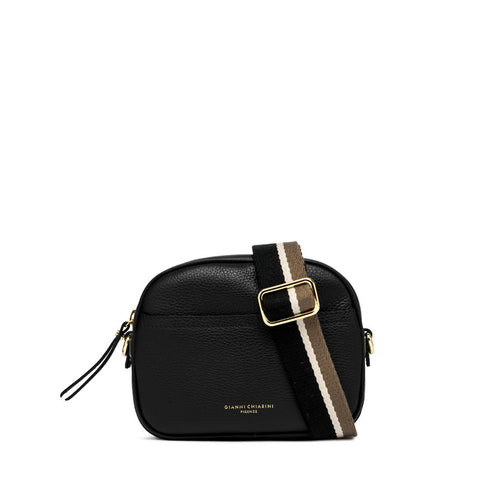 Gianni Chiarini "Nina" shoulder bag in textured leather