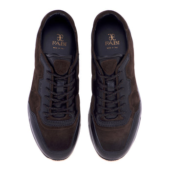 Fabi sneaker in suede and nappa - 5