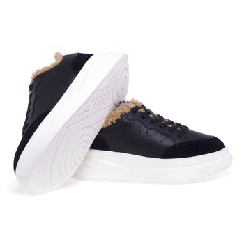 ASH sneaker in leather and suede with maxi platform - 4