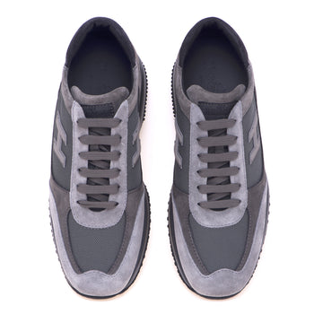 Hogan Interactive sneaker in suede and fabric - 5
