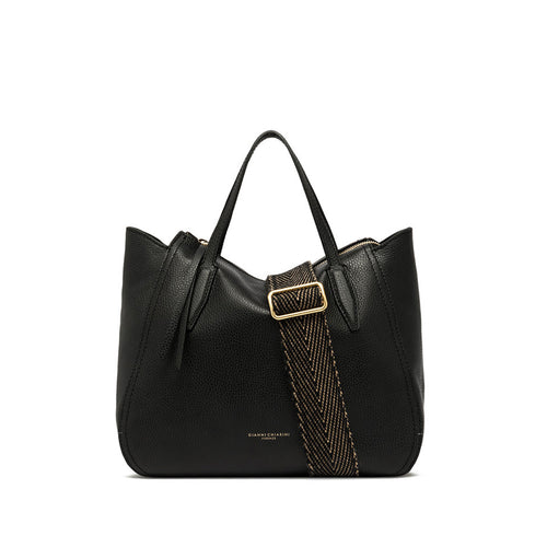 Gianni Chiarini "Megan" shopping bag in textured leather