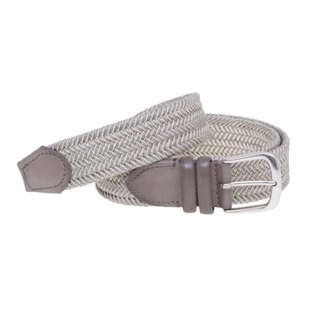 Gavazzeni woven belt in waxed cotton - 4