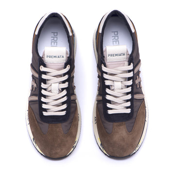 Premiata Conny sneaker in suede and fabric - 5