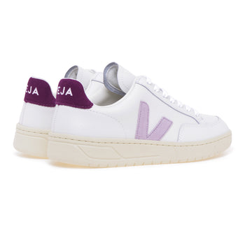 Veja V-12 sneaker in leather and suede - 3
