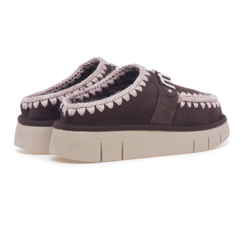 Mou Bounce Clog aus Wildleder mit Maxi-Logo - 3