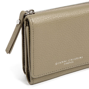 Small Gianni Chiarini wallet in textured leather - 5