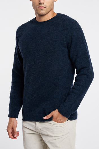 Daniele Fiesoli crew-neck sweater in wool and nylon with raglan sleeves - 4
