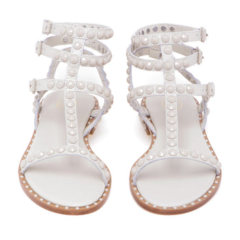 ASH "PlayBis" leather sandal with tone-on-tone studs - 5