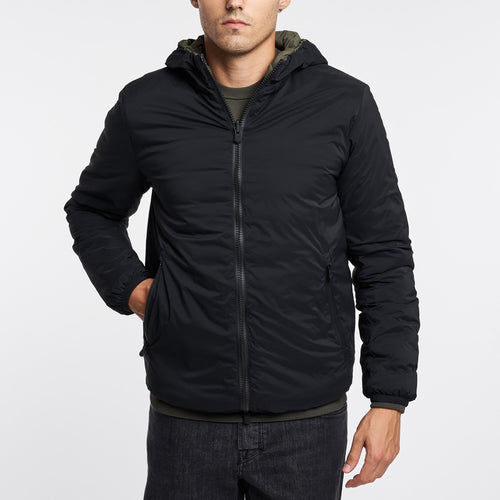 People Of Shibuya reversible jacket in nylon with thermal insulation