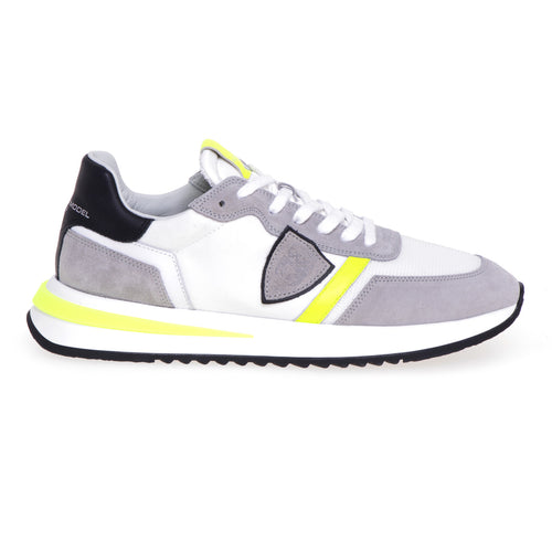 Philippe Model Tropez 2.1 sneaker in suede and fabric