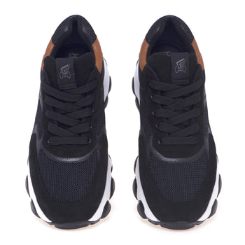 Hogan Hyperactive sneaker in suede and fabric - 5