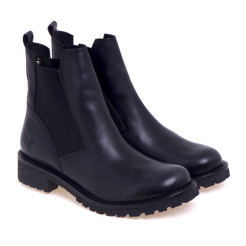 Felmini Chelsea boot in vintage effect leather with rubber sole - 2