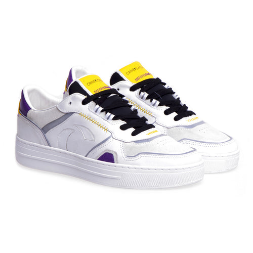 Crime London sneaker in leather and suede - 2