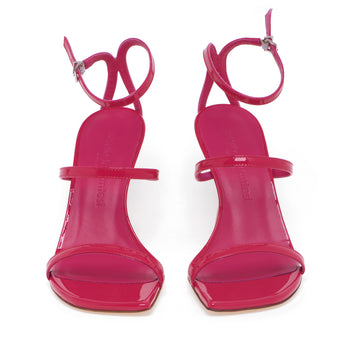 Sergio Levantesi patent leather sandal with 100 mm sculptured heel - 5