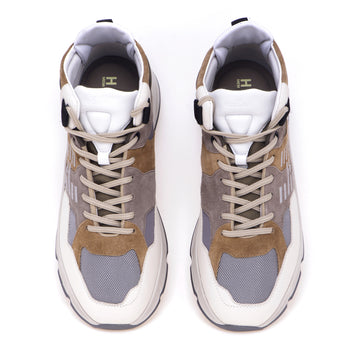 Hogan Hyperlight Treck sneaker in leather and fabric - 5