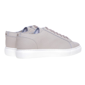 Doucal's sneaker in hammered leather - 3
