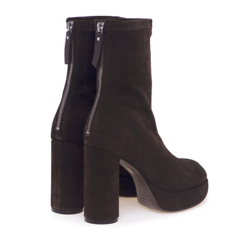Vic Matiè ankle boot in suede with 135 mm heel and stretch upper - 3