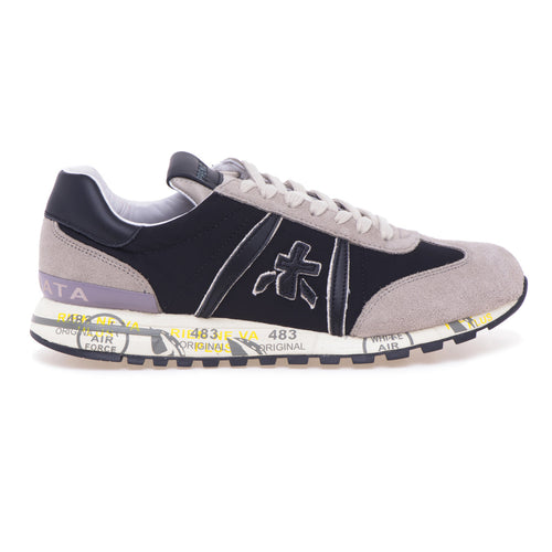 Premiata Lucy sneaker in suede and fabric - 1