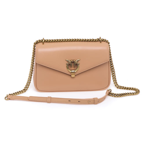 Pinko Cupido Messenger shoulder bag in leather - 1