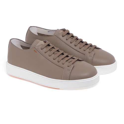 Santoni sneakers in hammered leather - 2