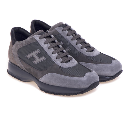 Hogan Interactive sneaker in suede and fabric - 2