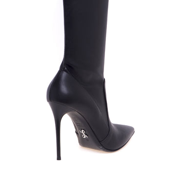 Sergio Levantesi boot with stretch upper and 105 mm heel. - 4