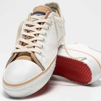 Hidnander "Starless Low" sneaker in leather and canvas - 6