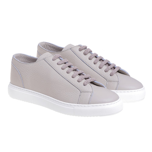 Doucal's sneaker in hammered leather - 2