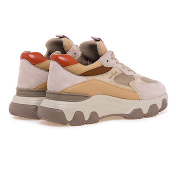Hogan Hyperactive sneaker in suede and fabric - 3