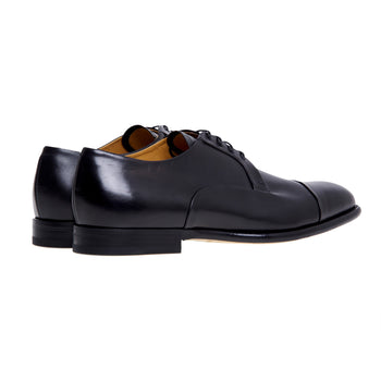 Fabi opaque leather lace-up shoes with toe cap - 3