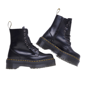 Anfibio Dr Martens "Jadon" in pelle con maxi platform - 4