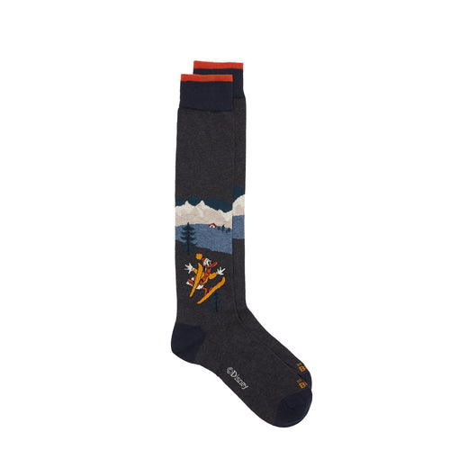 In The Box long socks with "Donald Duck Mountain" pattern