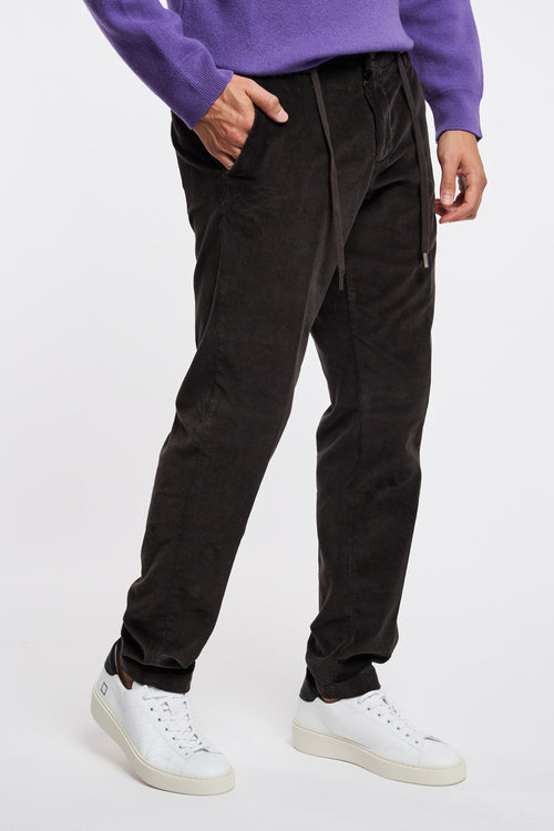 Myths chino trousers in fine ribbed velvet - 2