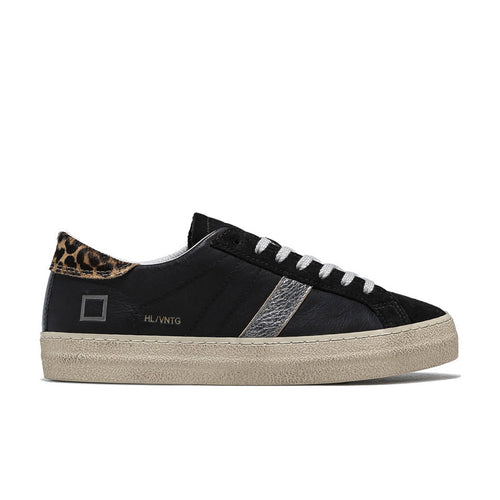 DATE Hill Low Vintage leather sneaker