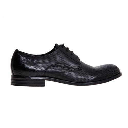 pawelk's lace-up shoes in engraved leather