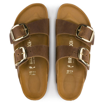 Ciabatta Birkenstock Arizona Big Buckle in pelle oliata - 6