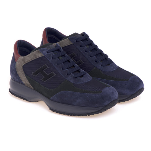 Hogan Interactive sneaker in suede and fabric - 2