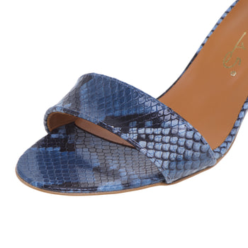 Via Roma 15 sandal in python print leather - 4