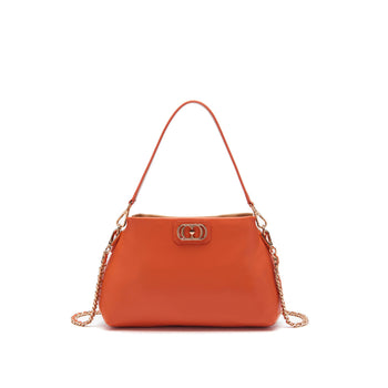 La Carrie shoulder bag in two-tone leather - 3