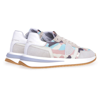 Philippe Model Tropez 2.1 Sneaker aus Wildleder und Stoff - 3