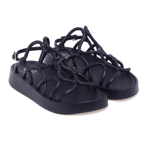 ASH "Venus" leather sandal with padded mignon - 2