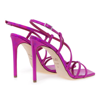 NCUB sandal in iridescent pu with 115 mm heel - 3