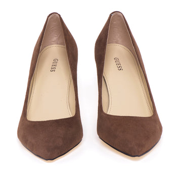 Guess decolletè in suede with 70 mm heel - 5